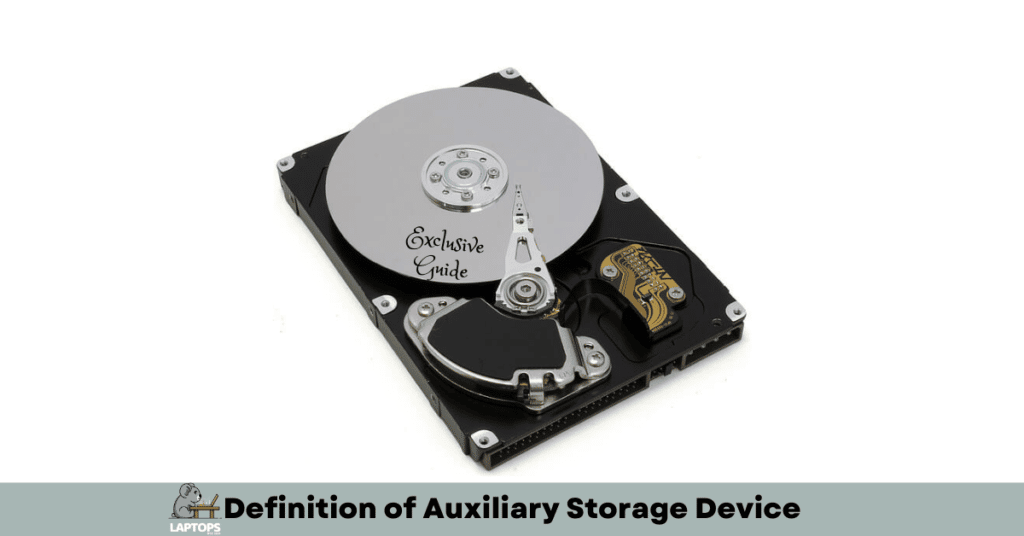 Definition of Auxiliary Storage Device
