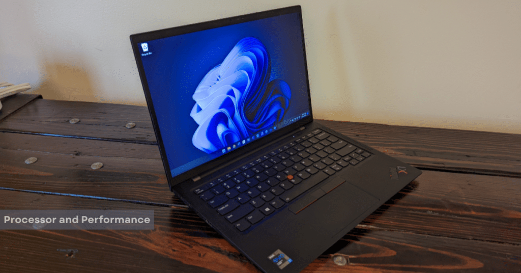 processor and performance of the Lenovo ThinkPad X1 Carbon Military Grade edition