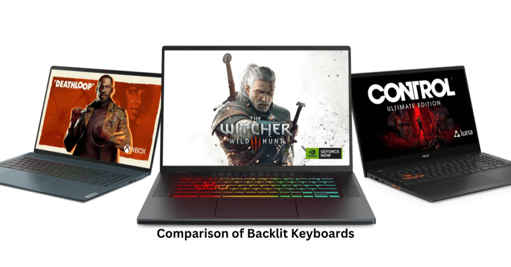 Comparing Chrome books with and without backlit keyboards
