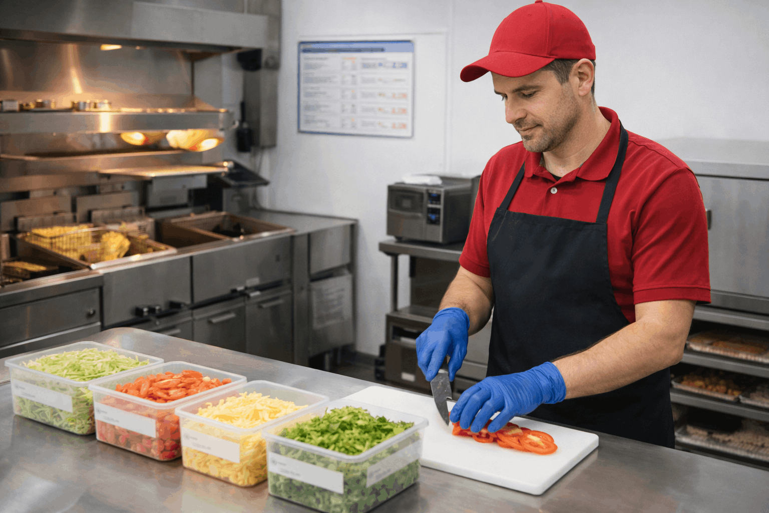 Miembro del equipo KFC: Responsabilidades en cocina y mostrador